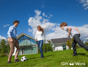 A fun-filled day of family football on father's day 