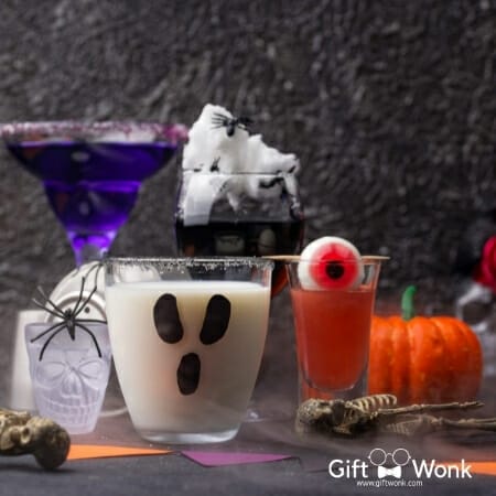 Spooky But Cute Halloween Gifts For A Terrifyingly Good Time 74 Cute Halloween Gifts - Halloween-themed shot glasses