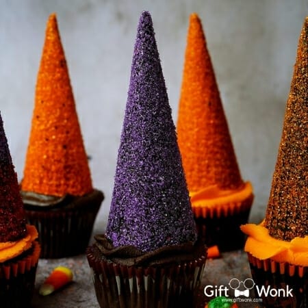 Halloween Treats - Witch hat cupcakes
