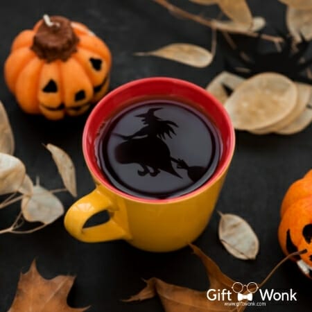Cute Halloween Gifts - witch-themed cup for people who hate candy