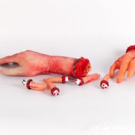 Enchanting Halloween Party Gift Ideas for a Screaming Good Time! 192 Halloween Party Gift - Halloween decoration of a severed hand and fingers