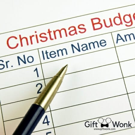 Christmas Gift Tips - Make A 'Budget List'