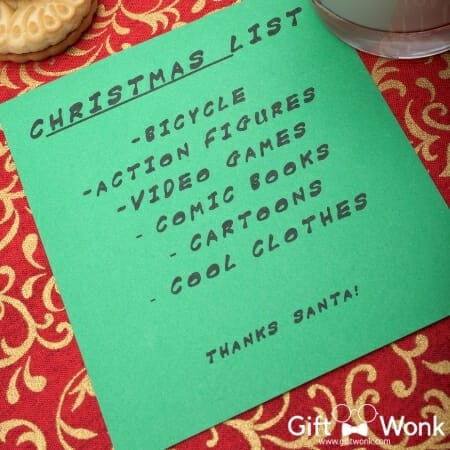 Christmas Gift Tips - Plan Ahead: Organize Your Christmas List