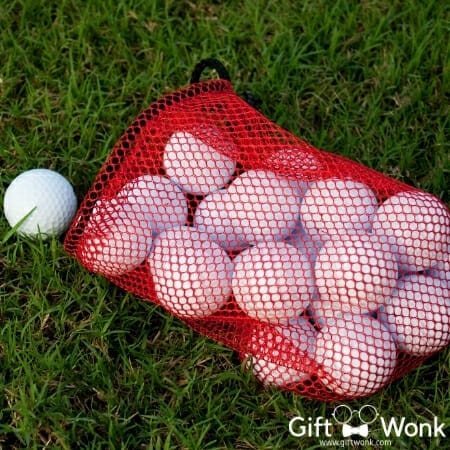 Christmas Gifts Everyone Will Love - Golf Ball Storage Sack