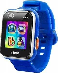 christmas gift ideas for kids - a blue vtech smart watch for kids