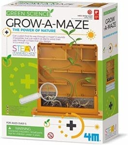 christmas gift ideas for kids - DIY plant kit grow-a-maze 