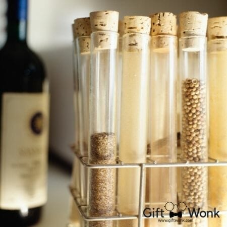 Christmas Gift Ideas for Couples - Glass Tube Spice Rack Set
