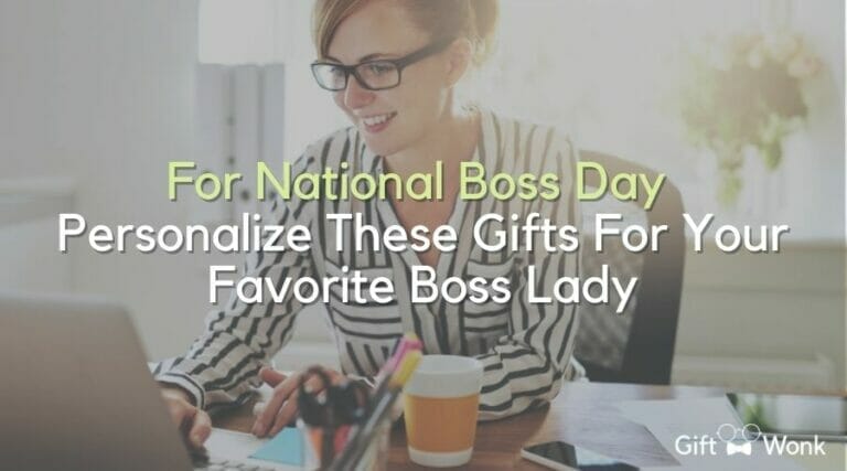 Your Favorite Boss Lady Deserves These Inspirational Personalized Gifts